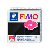 Staedtler FIMO Soft Modelling Clay - Black-Great for kids crafts