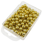 JAM Paper Push Pins, Gold Pushpins with Round Top, 2 Packs of 100, 200 Total (22432213a)-5