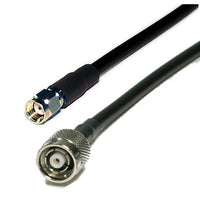 Turmode WF6020 6' Wifi Antenna Cable, 4.3" x 0.4" x 4.3", Black-6' SMA Female to TNC-RP Male LMR100 Cable