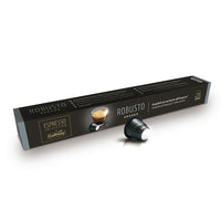 Caffitaly Robusto Nespresso Compatible Capsules - 60 Pack-A smooth, full-bodies espresso with a rich flavour and excellent body with notes of bittersweet cocoa and dark chocolate