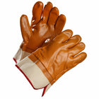 Forcefield PVC Winter Insulated Gloves - Canvas Safety Cuff - One Size - Pair - (014-02681)-Stays soft when cold