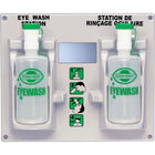 Eyewash Station And Bottle, Say485, 2 Pack-Station Type - Double