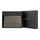 Bugatti, MWL2253BU-KHAKI - Portefeuille En Cuir Avec Protection Rfid - Kaki-Cuir nappa kaki