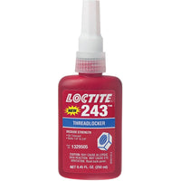 Loctite Threadlocker 243 Oil Tolerant, Blue, Medium, 351 G., Bottle-Colour: Blue
