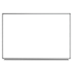 Luxor 72" x 48" Wall-Mounted Magnetic Whiteboard-The 72" x 48" Wall-Mountable Magnetic Whiteboard from Luxor is made of strong, painted steel enclosed in an aluminum frame. It features a magnetic writing surface for added versatility. The whiteboard also includes a two-inch removable accessory tray to hold dry erase markers and erasers.