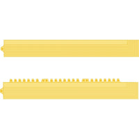 Wearwell 24/Seven Comfortable, Modular, Simple to Use, 3" x 39", Gen. Prp Female, Yellow, 2 Pack-The 3' x 3' mats interlock on all four sides to cover large areas, or can be used as single stations