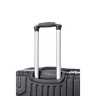 TOSCANO RIGOROSO 20" Hardside Carry On Luggage - Jet Black-Soft Jelly Handle Grips