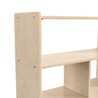 Flash Furniture - Unite de rangement modulaire ouverte Bright Beginnings de qualite commerciale en bois à 3 sections pour salle-Bois certifie Greenguard pour une meilleure qualite de l'air,