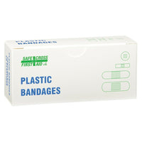 Safecross Plastic Bandages, Assorted Sizes, 1200 Pack (3525)-Style: Assorted