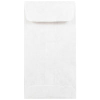 JAM Paper - Enveloppes en Tyvek pour pièces de monnaie no 7, 3 1/2 x 6 1/2 po, blanc, 250/paquet-Enveloppes à monnaie