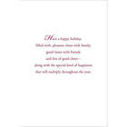 Christmas Cards, Santa & Snowman, 18 Pack-Card shop quality greeting cards