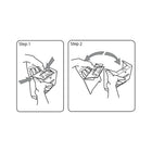 Azar Displays – Petite boîte de suggestions en acrylique avec pochette, 12 x 5,5 x 5 po (206006)-Utilisez-la comme boîte de participation pour un concours, boîte de dépôt pour recueillir les clients éventuels et annoncer les récompenses ou les règlements