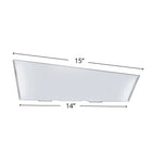 Azar 14" Divider For Azar 556134, 12 Pack (34DIV)-Divider for Azar Bin 556134 (item# 2879658)