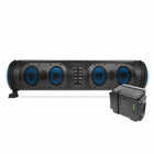 ECOXGEAR SoundExtreme IP66 Waterproof Powersports 26" Sound Bar SEB -Marine-grade speakers in IP66 Patent Pending enclosure providing 100% waterproof, dirt proof and dustproof audio