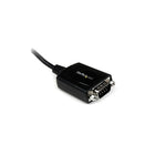 StarTech 1 ft USB to RS232 Serial DB9 Adapter Cable with COM Retention-Easy plug and play installation with our USB Powered adapter - no power outlet required