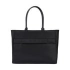 Samsonite 14.1" Rosaline Eco Laptop Tote - Black-SmartSleeve™ allows you to slip the bag over most suitcase pull-handles so it can sit securely on top for hassle-free travel