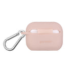 Gry Mattr GMPROPK Airpod PRO Protective Silicone Case with Keychain Carabiner andAnti Microbial Protection - Blush Pink-Easy to Carry