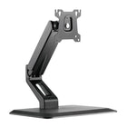 Uplite Ergonomic Free Standing Touch Screen Monitor Stand for Screen up to 32" - Black-Compatibility -- fit most touch screen tvs and monitors of 17” to 32”, and support weight up to 22lbs. vesa 75x75mm or 100x100mm with convenient keyhole mount plate