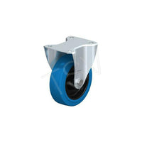 Blickle Hard Rubber Caster, Wheel Diameter: 7-7/8" (200.025 Mm), Caster Type: Swivel w/Brake (LE-POEV 200R-FI-SB)-Wheel Diameter: 7-7/8" (200.025 mm)