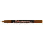 Marvy Uchida Fine-Point Liquid Chalk Markers - Erasable - Dustless - Brown - 2 Pack-These versatile chalk markers can be used on any non-porous surface such as: Whiteboards, Light boards, Chalkboards, Windows, Windshields, and more!