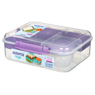 Sistema Bento Lunch TO GO 1.65L, Assorted Colours-Stackable and safe to use in the top rack dishwasher
