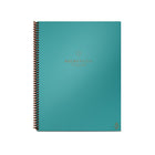 Rocketbook Fusion Smart Reusable Notebook – Letter Size – 21 Sheets – Neptune Teal-Blast your handwritten notes to popular cloud services like Google drive, Dropbox, Evernote, box, OneNote, Slack, iCloud, iMessage, email and more using the free Rocketbook application for iOS and Android