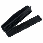JAM Paper Metal 3 Hole Punch - Black - 10 Sheet Capacity-Get organized with JAMs 3 hole puncher and color coordinate your work space with our other sleek white office products!