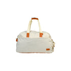 CHAMPS The Weekender Smart Water-Proof Nylon Duffle Bag with Charging Port - Ivory-Champs smart duffle bag for the perfect weekend get-away