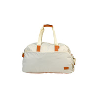 CHAMPS The Weekender Smart Water-Proof Nylon Duffle Bag with Charging Port - Ivory-Champs smart duffle bag for the perfect weekend get-away