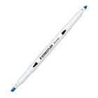 Staedtler - Stylos effaçables à sec - Paquet de 10-2 pointes : une pointe biseautée pour les traits larges et une pointe large à pointe fine pour les surfaces plus petites