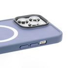 TUFF8 Glide Guard Rugged Case For iPhone 15 Pro - Midnight Blue-Screen & Camera Protection: Designed with a raised lip for the lens and bezel of the screen to protect your camera, flash, and screen against scratches when placed face down