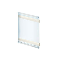 Azar Displays Adhesive-Back Nameplate, 6" x 7", 10 Pack (199624)-Sign holder
