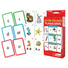 Junior Learning Letter Sounds Flash Cards for ages 4+ (JRL202)-Reading/Language Arts