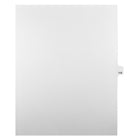Mark Maker Legal Tabs - Letter Size - White - 1/25th cut - 25 tabs per package - 5 packages Pack - Number 113-White Single Tabs