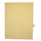 Mark Maker Legal Exhibit Index Tab Buff Single Tabs, 1/15th Cut, Letter Size, No Holes, Letter Y, 25 Pack-Buff Single Tabs, 1/15th Cut