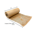 Reliabag - Papier d'emballage pour coussin en nid d'abeille - 12" x 250'-Une alternative écologique à la bulle en plastique