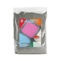 Sandtastik Classic Coloured Sand, 5 lb (2.3 kg) Bag, Grey-Fine grain with natural sparkle throughout