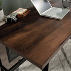 Sauder 66"W Briarbrook L-Desk - Barrel Oak-9