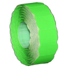 Meto 1522 2-Line Green Labels 1125/RL, 14 Pack-Wavy edges designed to catch customer's attention