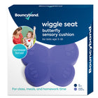 Bouncyband Wiggle Seat Sensory Cushion, Purple Butterfly-Quietly enables movement, allowing students to be productive while working
