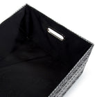 Paniers de rangement à zigzags, noir, blanc66856DF-7