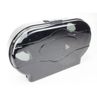 Johnny Vac Jumbo Bathroom Tissue Double Dispenser JS0396R-Wall Mount Black