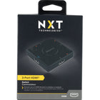 NXT Technologies - Commutateur HDMI à 3 ports, noir-Prend en charge les vidéos haute résolution jusquâ€™à la résolution 4K à 30 ips et la 3D, pour que vous puissiez visionner du contenu avec des détails riches