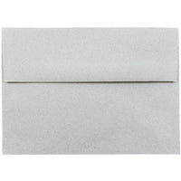 JAM Paper A7 Invitation Envelopes, 5.25 x 7.25 Granite Grey Recycled, 100 Pack (71813g)-Granite