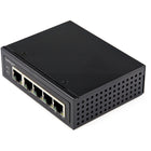 StarTech Industrial 5 Port Gigabit PoE Switch-POWER OVER ETHERNET: Gigabit PoE Switch provides up to 30W of PSE power per PoE port to IEEE 802.3af (PoE) & IEEE 802.3at (PoE+), Use with devices like cameras & access points using Cat 5e/6