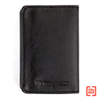 TRU RED Synthetic Leather Business Card Case - Black-Capacity: 50 cards