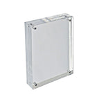 Azar Displays – Bloc porte-affiche vertical/horizontal en acrylique, 5,5 x 8,5 po, transparent (104435)-Utilisé pour l’affichage graphique vertical et horizontal