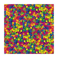Pacon Pony Beads Ages 5+-1000 beads per pack and 3 packs per order for a total of 3000 beads