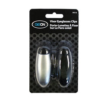 Goon 99316, Dual Visor Clips, 3.5" x 1.5" x 6", 40 GR, 2 Pack-Safe storage for your sunglasses