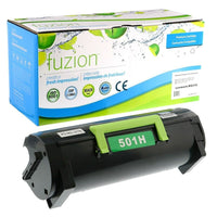 fuzion Lexmark 50F1H00 (501H ) Compatible Toner Cartridge - High Yield - Black-Ink Colour: Black